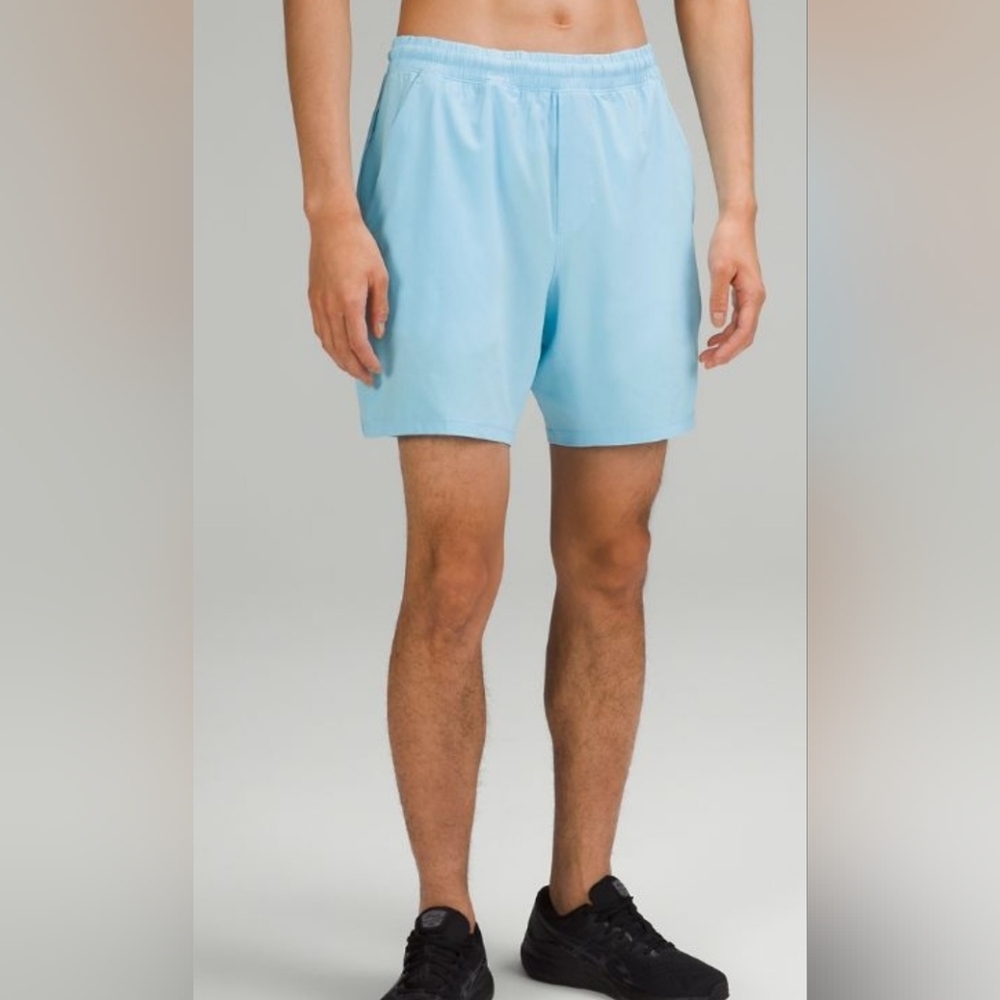 Lululemon Athletica Pace Breaker Lined Short 7", Blue Chill, M, EUC
